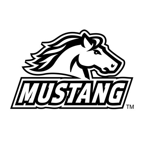 mustang horse head logo